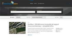 Desktop Screenshot of immo-directproprietaire.com